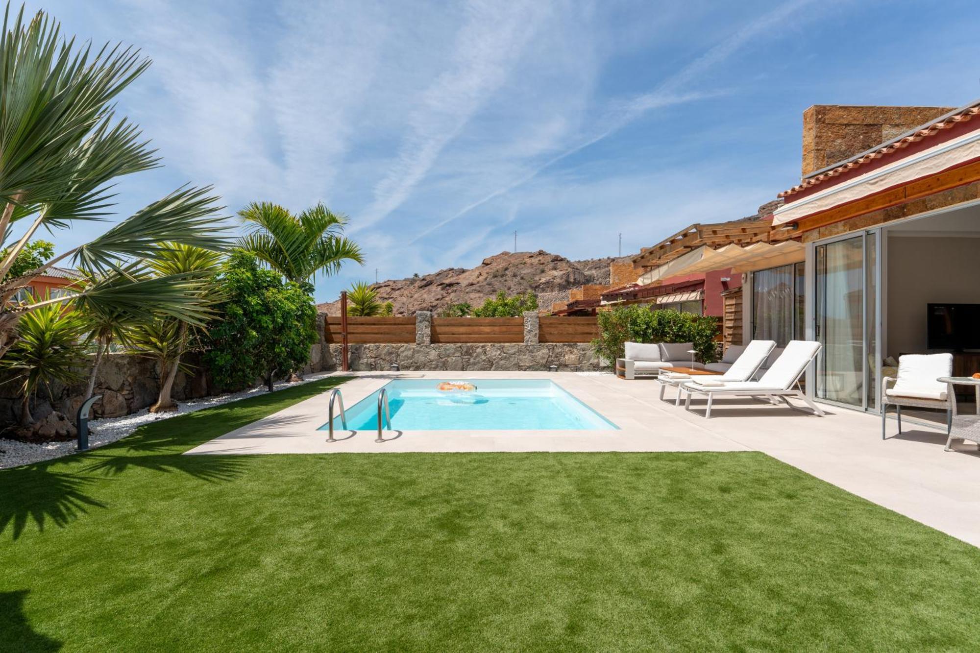Villa Diana With Private Swimming Pool In Tauro Mogan Exterior photo