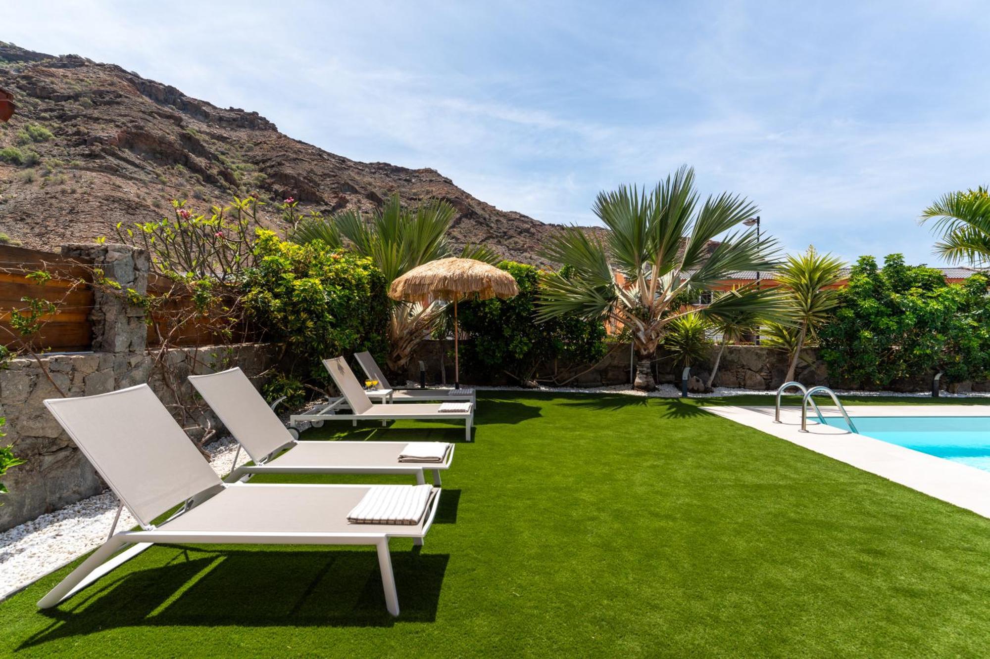 Villa Diana With Private Swimming Pool In Tauro Mogan Exterior photo